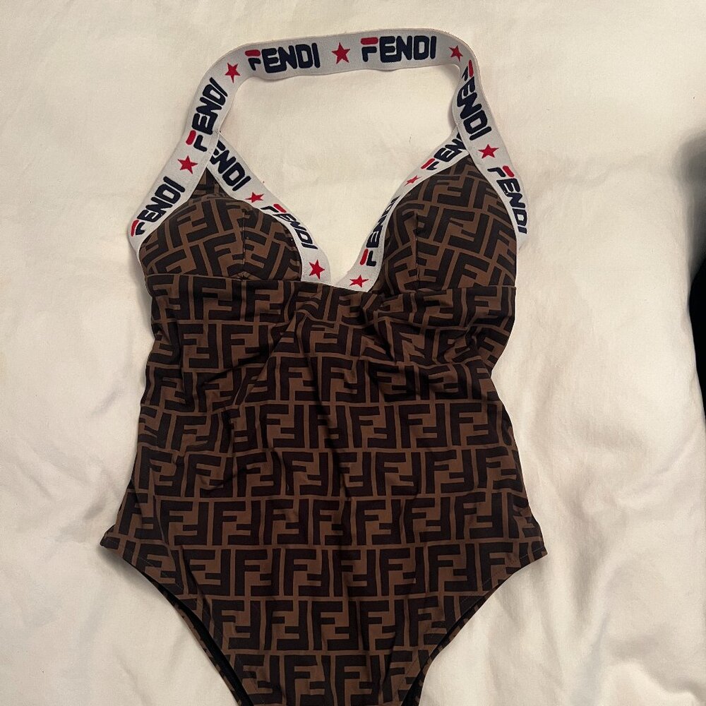 Fendi x Fila one piece swimsuit